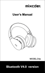 Mixcder Drip User Manual