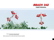 XtremeAIR sbach 342 User Manual