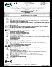Sioux Tools SSD6P Instructions Manual