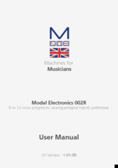 Modal Electronics 002R User Manual