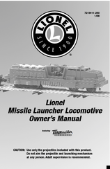 Lionel Missile Owner's Manual