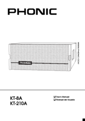 Phonic KT-210A User Manual