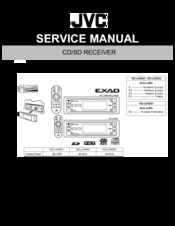 JVC KD-LHX557 Service Manual