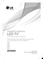 LG LB53 Series Owner's Manual