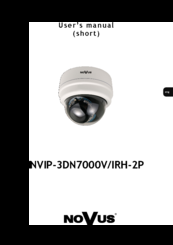 Novus NVIP-3DN7000V/IRH-2P User Manual