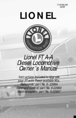 Lionel FT A-A Owner's Manual