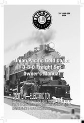 Lionel Union Pacific Gold Coast 0-8-0 Owner's Manual