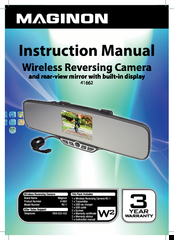 Maginon RC-1 Instruction Manual