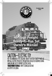 Lionel Heritage Freight Owner's Manual