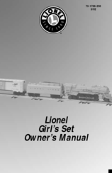 Lionel Girl's Set Owner's Manual