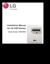 LG PESC0RV0 Installation Manual