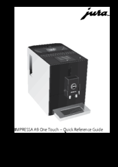 Jura IMPRESSA A9 One Touch Quick Reference Manual
