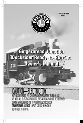 Lionel Gingerbread Junction Docksider Owner's Manual