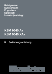Blomberg KSM 9640 A+ Manual