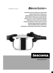 tescoma Bio exclusice+ Instructions For Use And Cooking