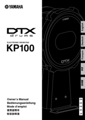 Yamaha KP100 Owner's Manual