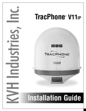 KVH Industries TracPhone V11IP Installation Manual