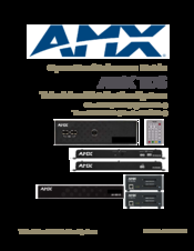AMX TDS Operation/Reference Manual
