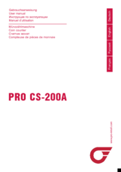 PRO Intellect Technology PRO CS-200A User Manual