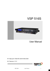 RGBlink VSP 516S User Manual