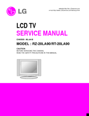 LG RT-20LA90 Service Manual