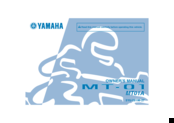 Yamaha 2011 MT-01 Owner's Manual