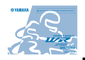 Yamaha 2011 WR250RA Owner's Manual