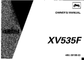 Yamaha 1994 XV535F Owner's Manual