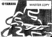 Yamaha 2002 YZF-R6P Owner's Manual