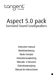 Tangent Aspect 5.0 pack Instruction Manual