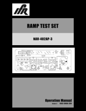 IFR NAV-402AP-3 Operation Manual