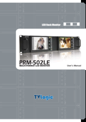 TVLogic PRM-502LE User Manual