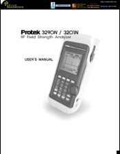 Protek 3290N User Manual