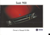 Saab 9001994 Owner's Manual