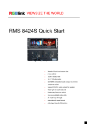 RGBlink RMS 8424S Quick Start Manual