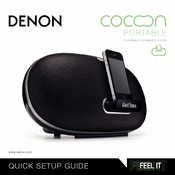 Denon cocon portable Quick Setup Manual