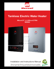 Maxwell MSxxxC2TMU series Installation And Instruction Manual