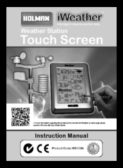 Holman iweather WS109A Instruction Manual