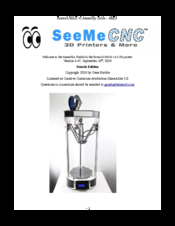 SeeMeCNC rostock max v2.0 Assembly Manual