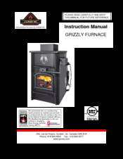 J. A. Roby GRIZZLY FURNACE Instruction Manual