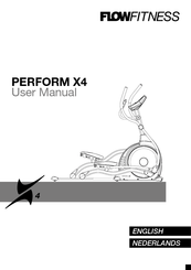 Flow Fitness PERFORM X4 User Manual
