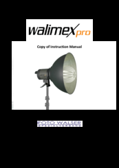 walimex DaylightVC-6001F Instruction Manual