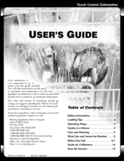 Maytag pdb4600awe User Manual