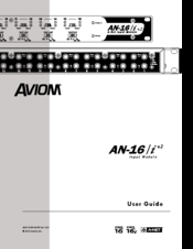 Aviom AN-16/i v.2 User Manual