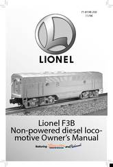 Lionel F3B Owner's Manual
