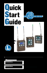 Lectrosonics L series Quick Start Manual