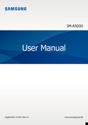 Samsung SM-A9000 User Manual