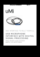 Technica Del Arte uMi Manual