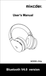 Mixcder Drip User Manual