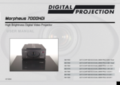 Digital Projection morpheus 7000hdi User Manual